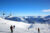 Vorarlberg im Winter, Bergpanorama, Skifahren, Technikland Vorarlberg